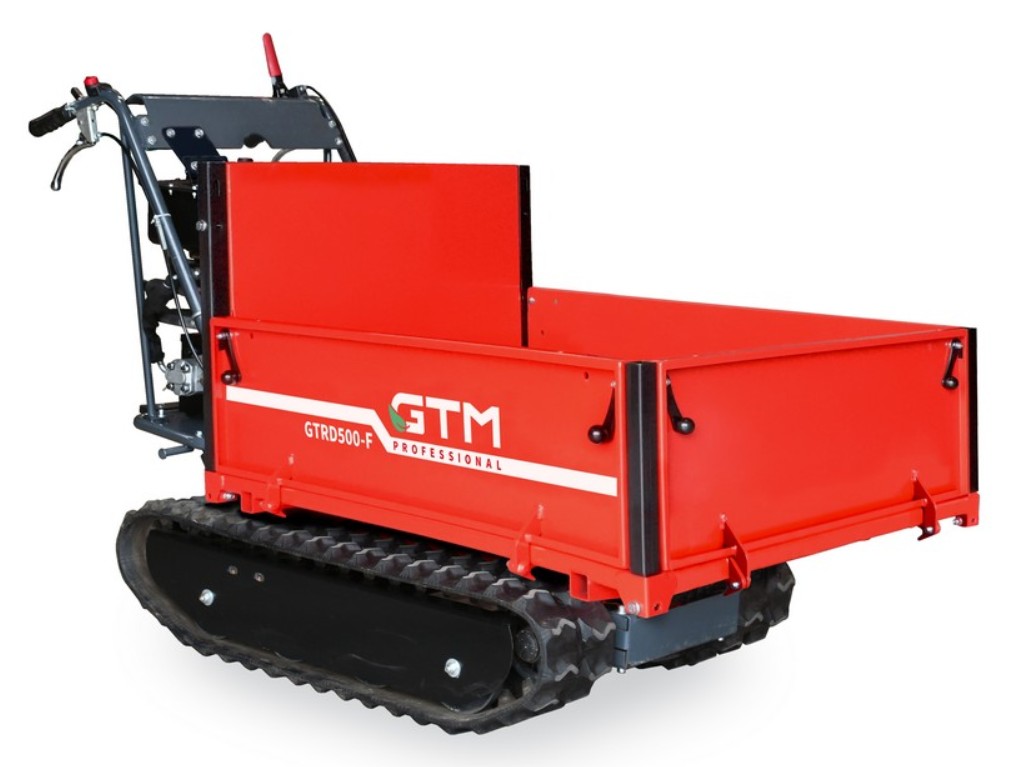 Motorna kolica na gusjenicama GTRD500-F - ravna platforma - Loncin G200F - Slika 2